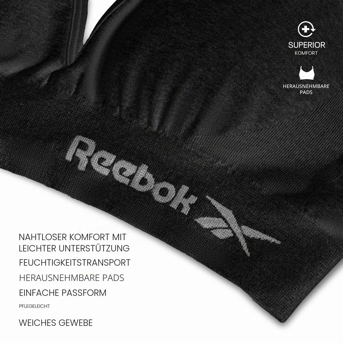 Reebok Damen Justine Damenunterwäsche (1er Pack)