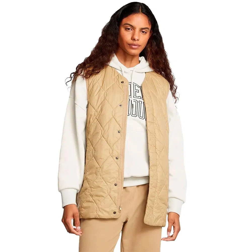 UNDER ARMOUR Damen UA Diamond Weste, Braun, XS
