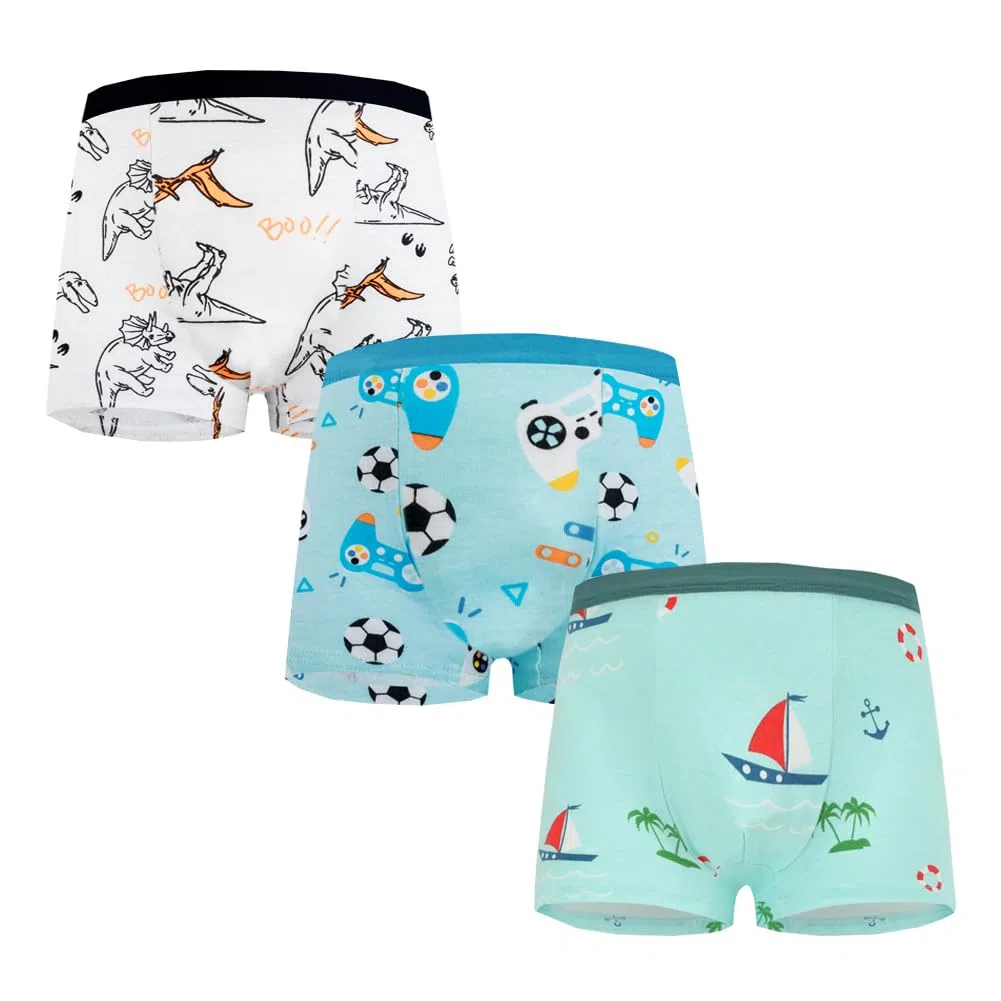 JackLoveBriefs Kinder Unterhose Jungen 12er-Pack 8-10Jahre Mehrfarbig Größe:XXL
