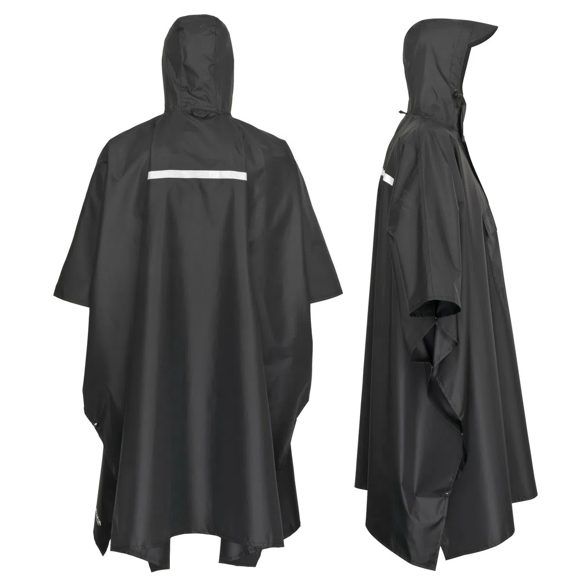 AWHA Regenponcho Damen und Herren wasserdicht und extra lang zum Wandern, Reiten, Fahrrad fahren - Outdoor Regenschutz wiederverwendbar mit Tasche