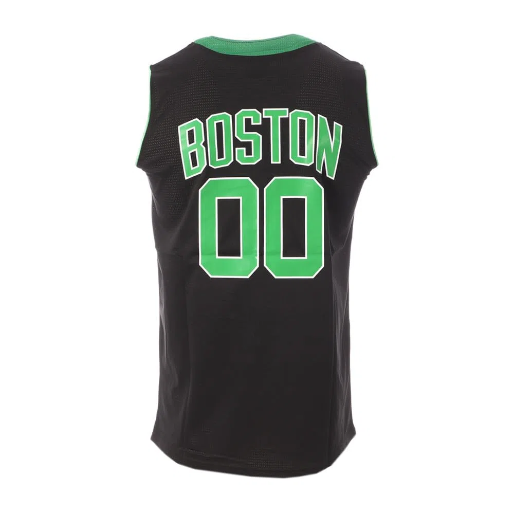 Boston 00 Basketball-Trikot, Schwarz, Herren