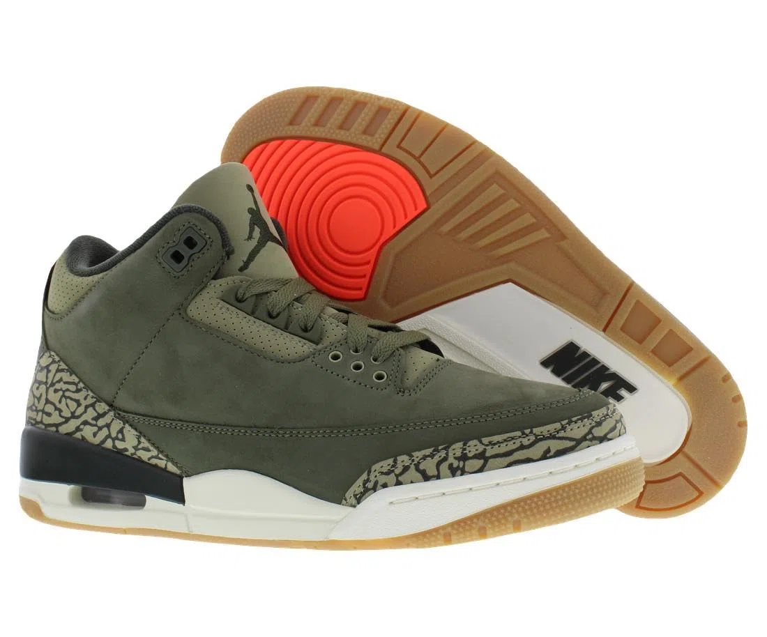 Jordan Air 3 Retro 'Medium Olive' (Olivgrün)