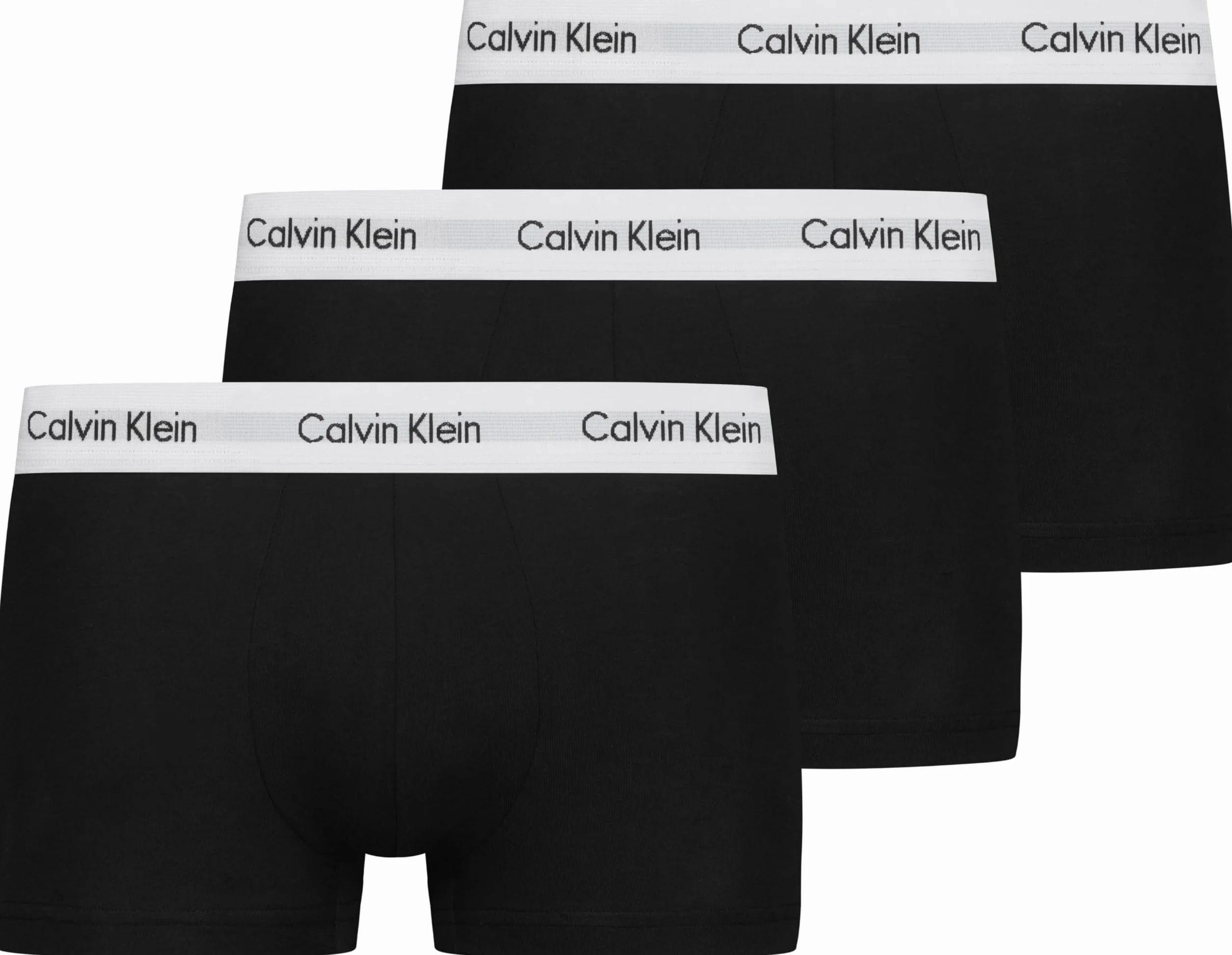 Calvin Klein Herren 3er Pack Boxershorts Low Rise Trunks Unterwäsche