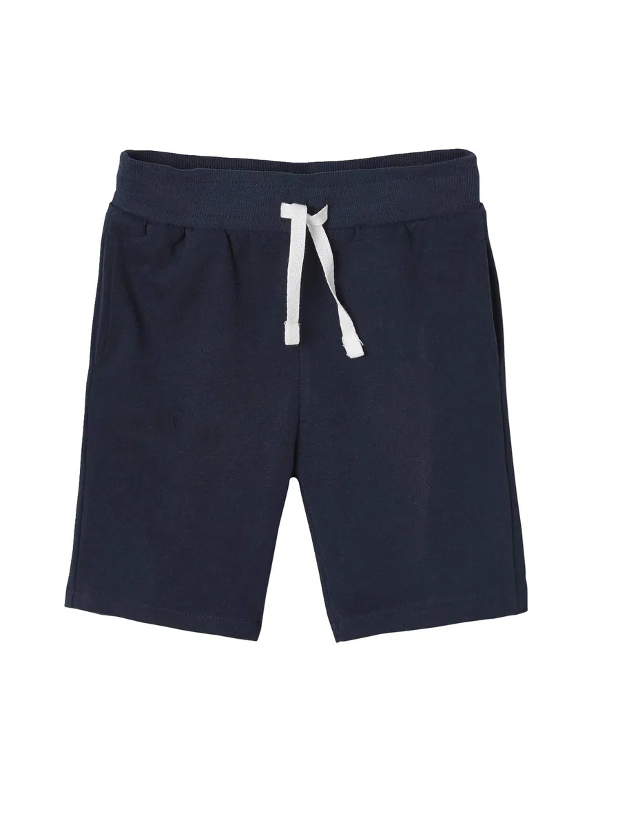 Vertbaudet 2er-Pack Jungen Sweat-Shorts Basic, Bundweite verstellbar