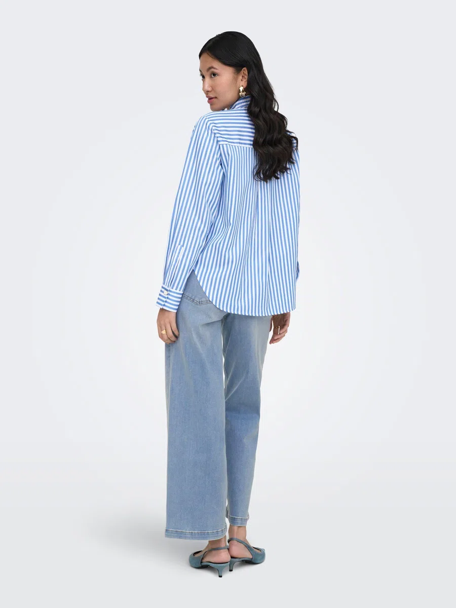 ONLY Female Jeans mit weitem Bein ONLMADISON Hohe Taille Weiter Beinschnitt Jeans | Jeans