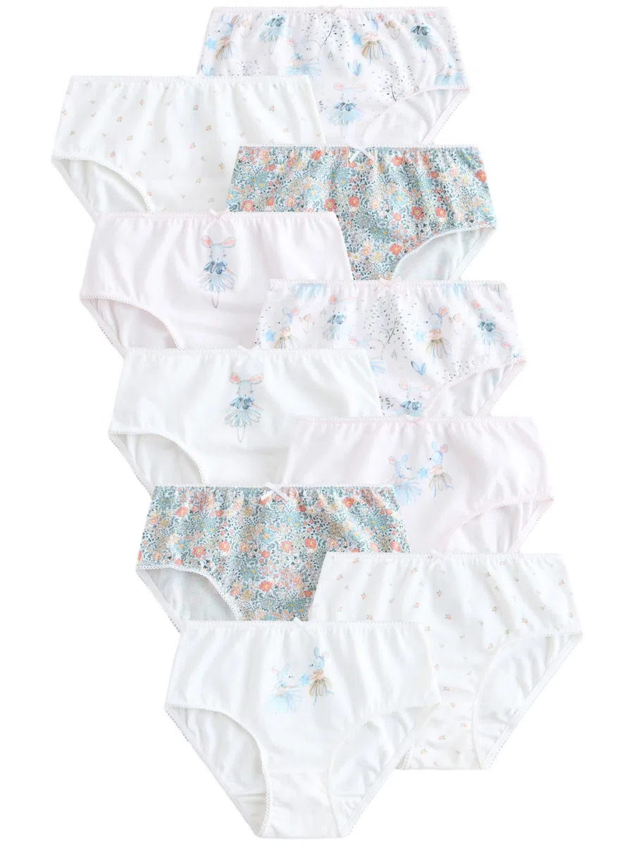NEXT Mädchen 10er-Pack Unterhosen