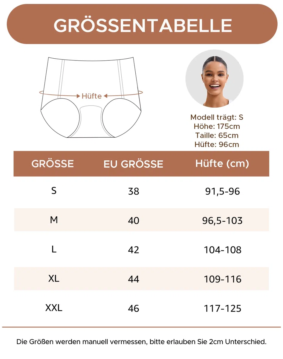 INNERSY Unterhosen Damen Nahtlos Hohe Taille Polyamid Seamless Slips Unsichtbare Unterwäsche 3 Pack