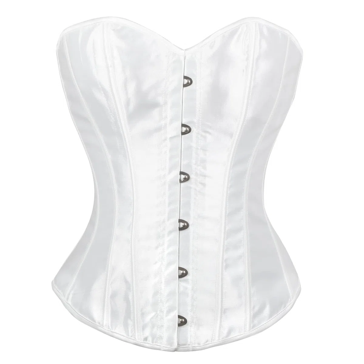 LEACOOLKEY Damen Corsage Korsett Top Bustiers Vollbrust Gothic Corsette Bodyshaper Waist Cincher XS-XXL