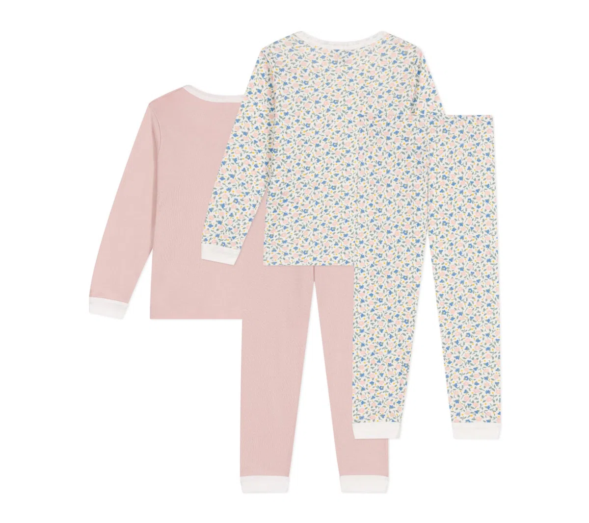 Petit Bateau Mädchen umstandspyjama Damen (2er Pack)