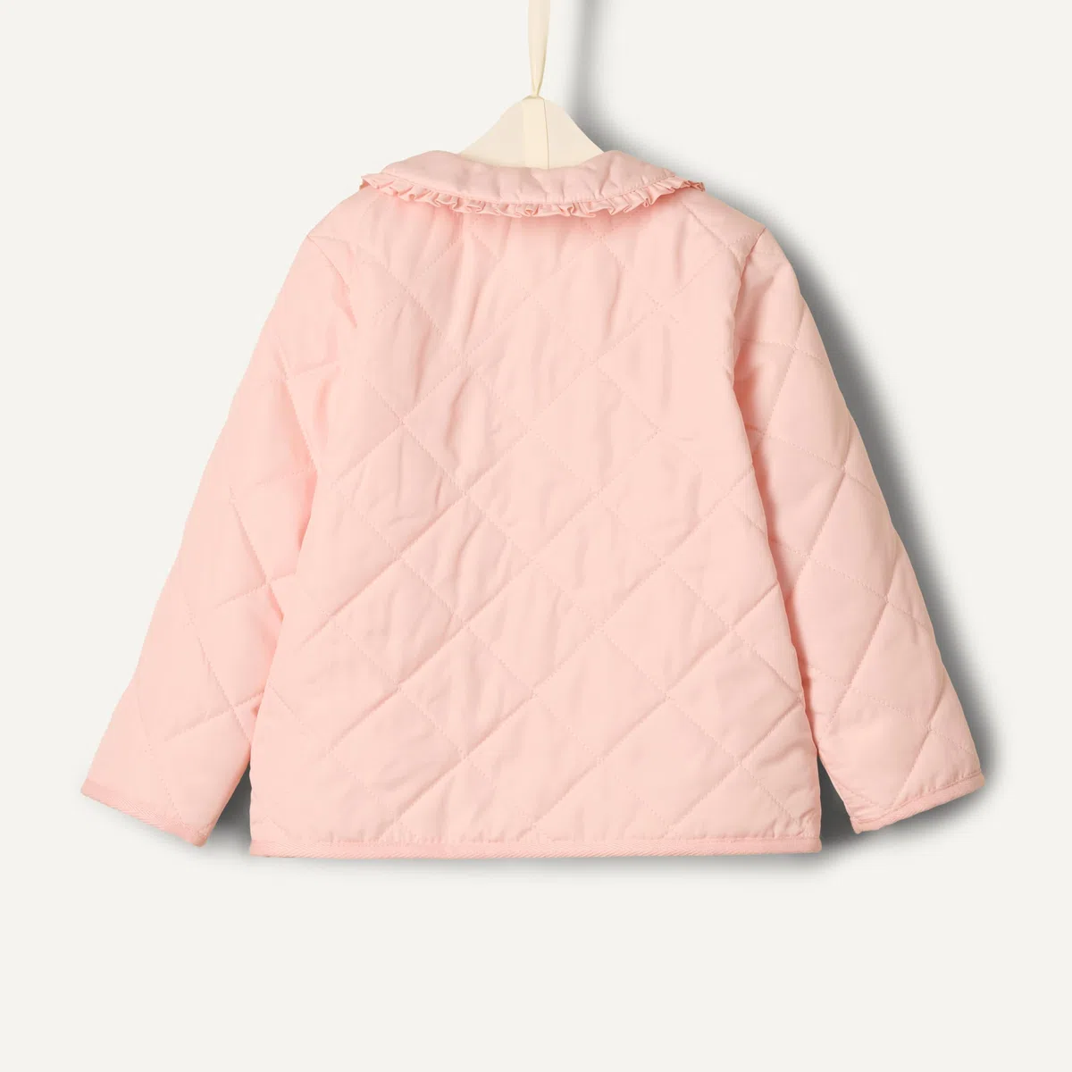 Amazon Essentials Baby - Mädchen Mittelschwere Feldjacke mit Rüschen