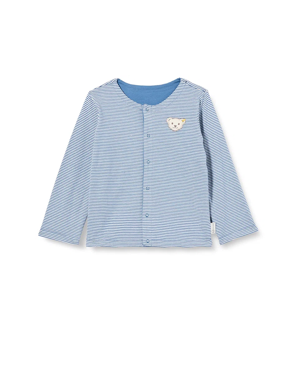 Steiff Unisex Baby Sweatjacke GOTS Strickjacke