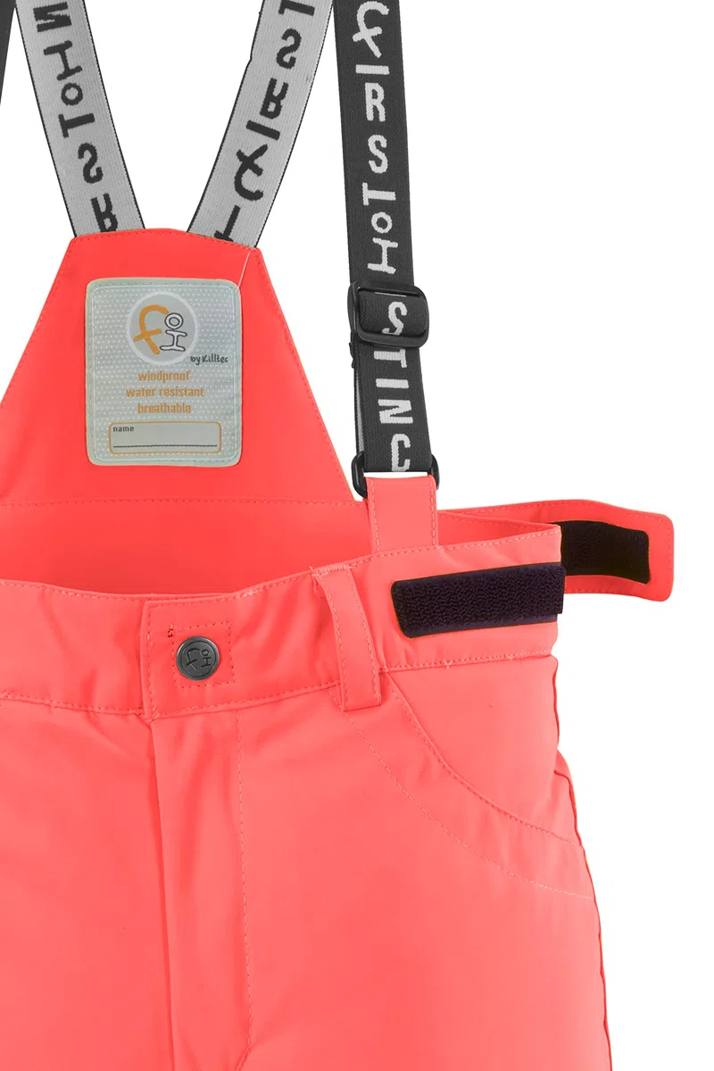 first instinct by killtec Unisex Funktionshose/Skihose mit Trägern und Schneefang Fisw 7 MNS Ski Pnts