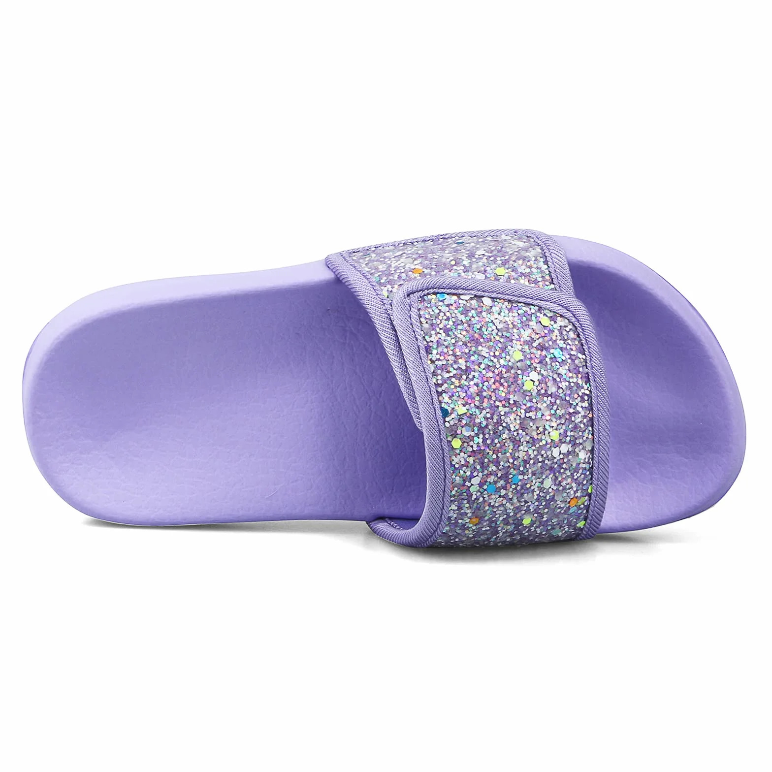 Mädchen Glitter Slider Mode Sommer Hausschuhe rutschfeste Sandalen Leichte Strand Pool Schuhe für Indoor Outdoor