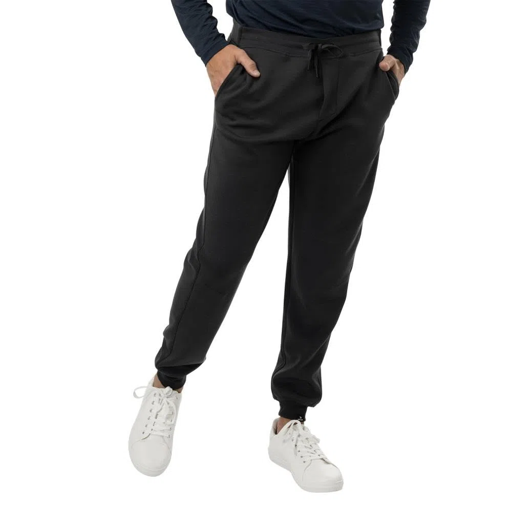 Bauer FLC Core Knit Jogger Senior grau