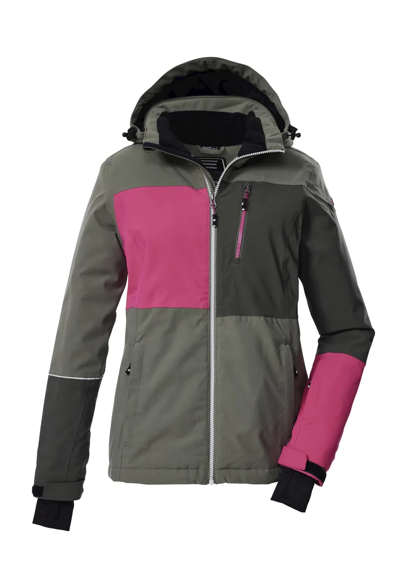 Killtec Damen Skijacke Funktionsjacke mit Kapuze und Schneefang KSW 437 WMN SKI Jckt
