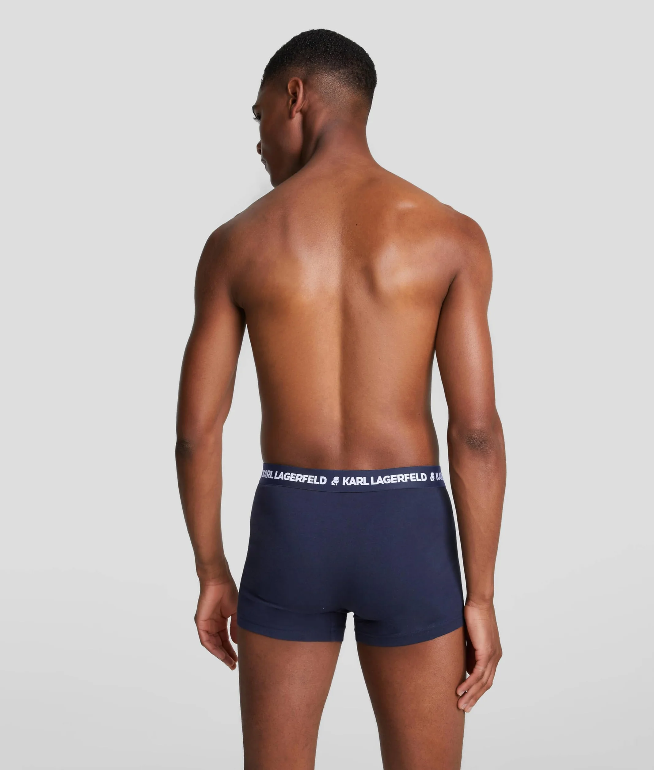 Karl Lagerfeld Herren Logo Trunk Set (3 Pack)