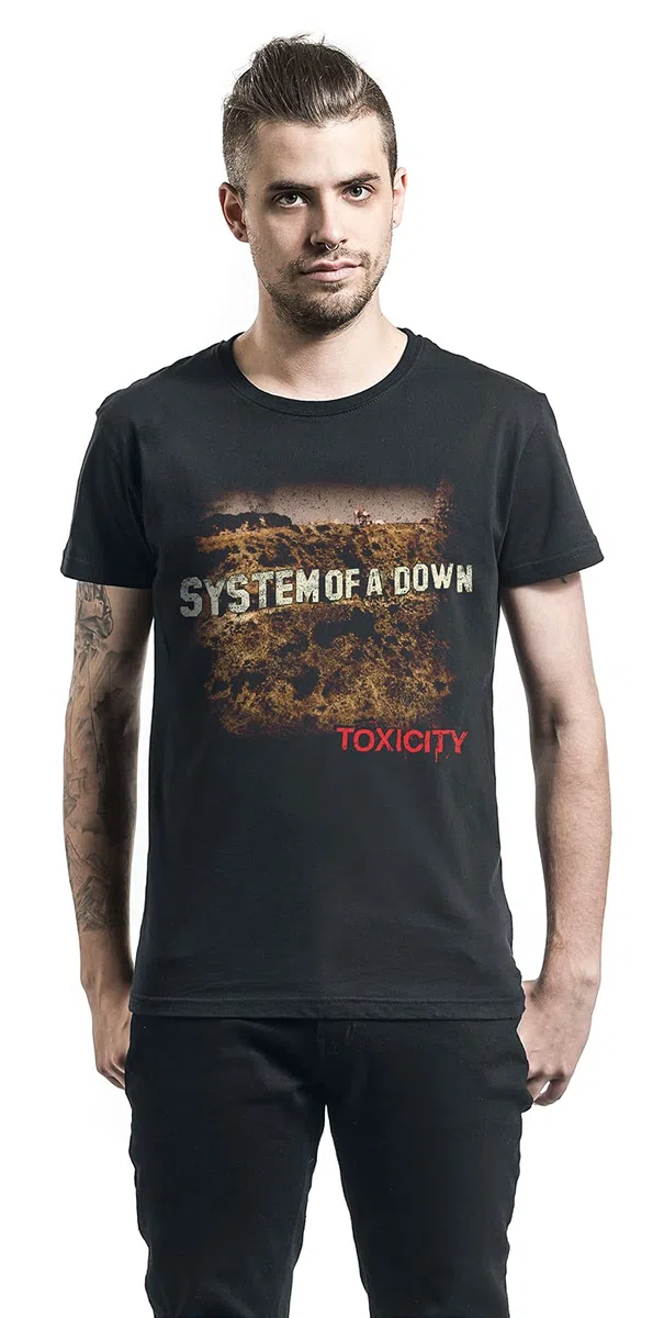 System Of A Down Toxicity Unisex T-Shirt schwarz Band-Merch, Bands