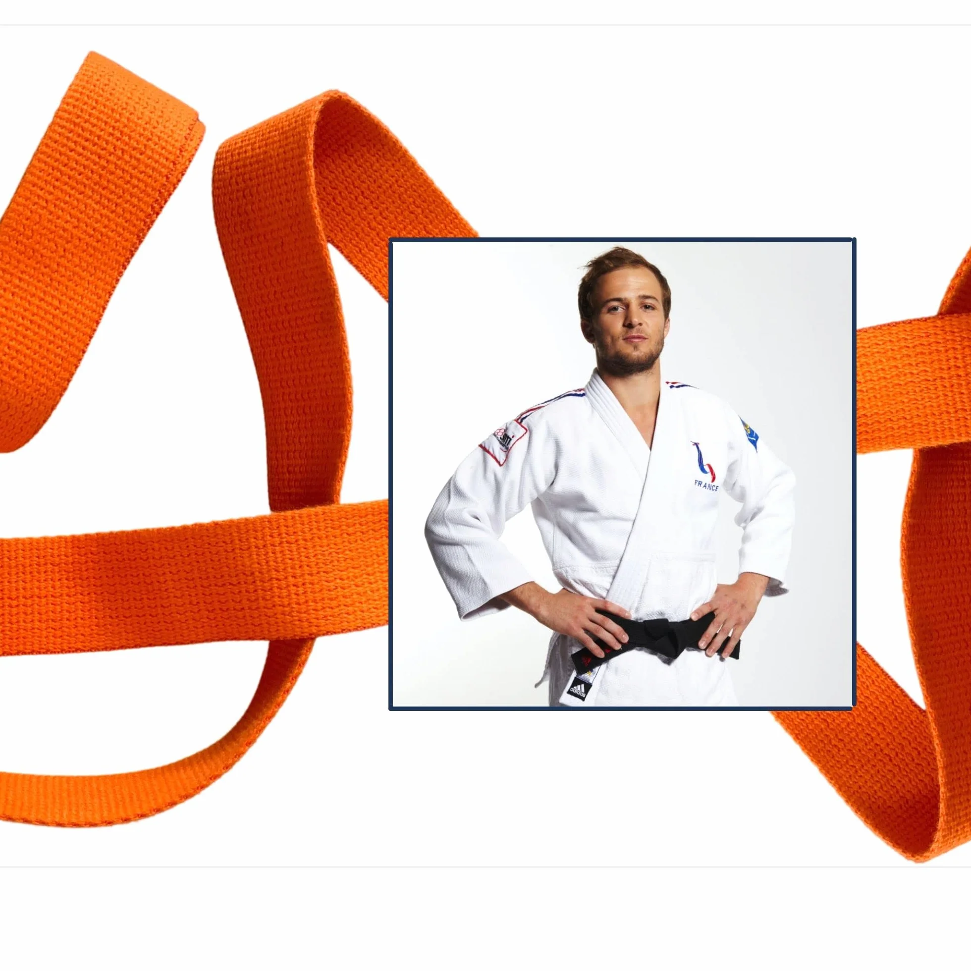 UGOJUDO Judogürtelrolle, 50 m, Weiß
