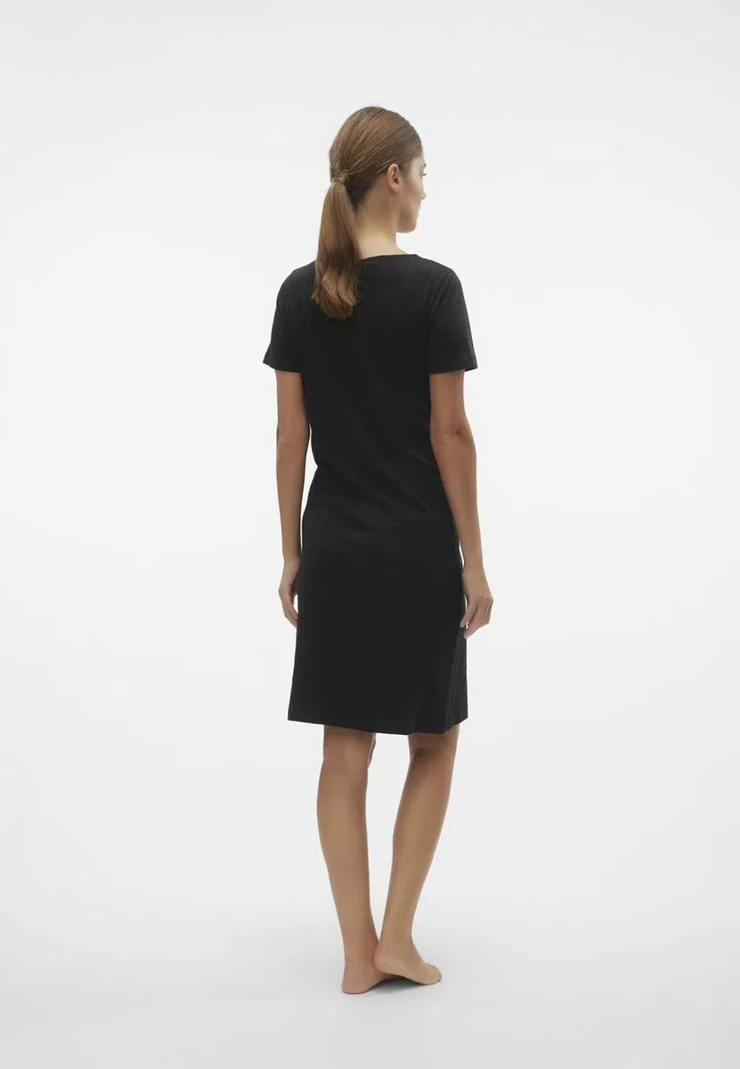 MAMALICIOUS Damen Mlmira Solid JRS Nightgown 2f A. E. Noos Nachthemd