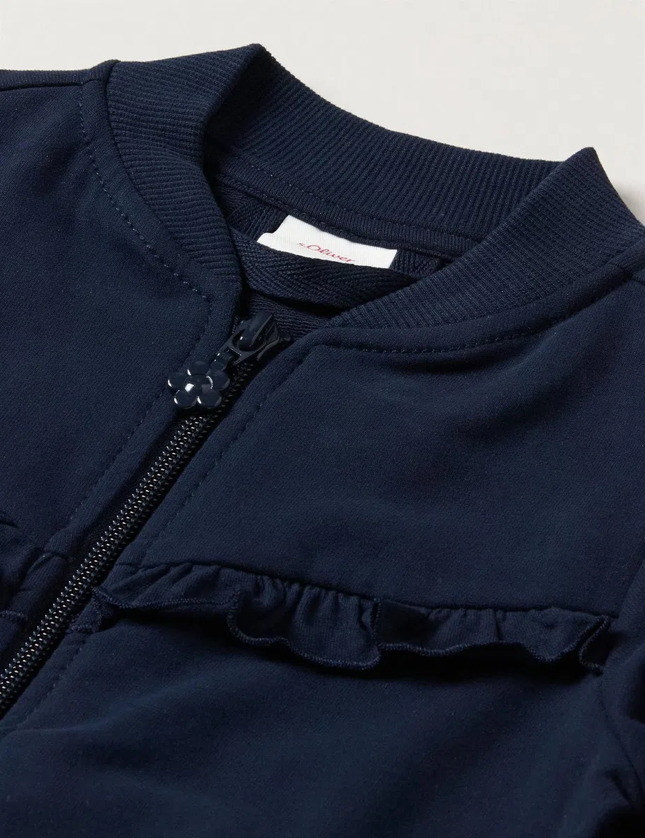 s.Oliver Junior Mädchen Sweatjacke Sweatshirt,