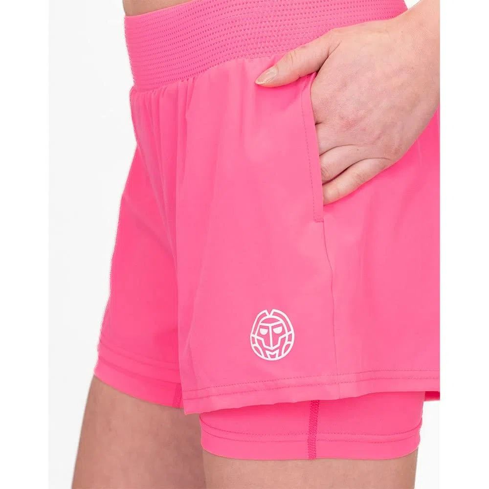 BIDI BADU Damen Crew 2In1 Shorts - pink