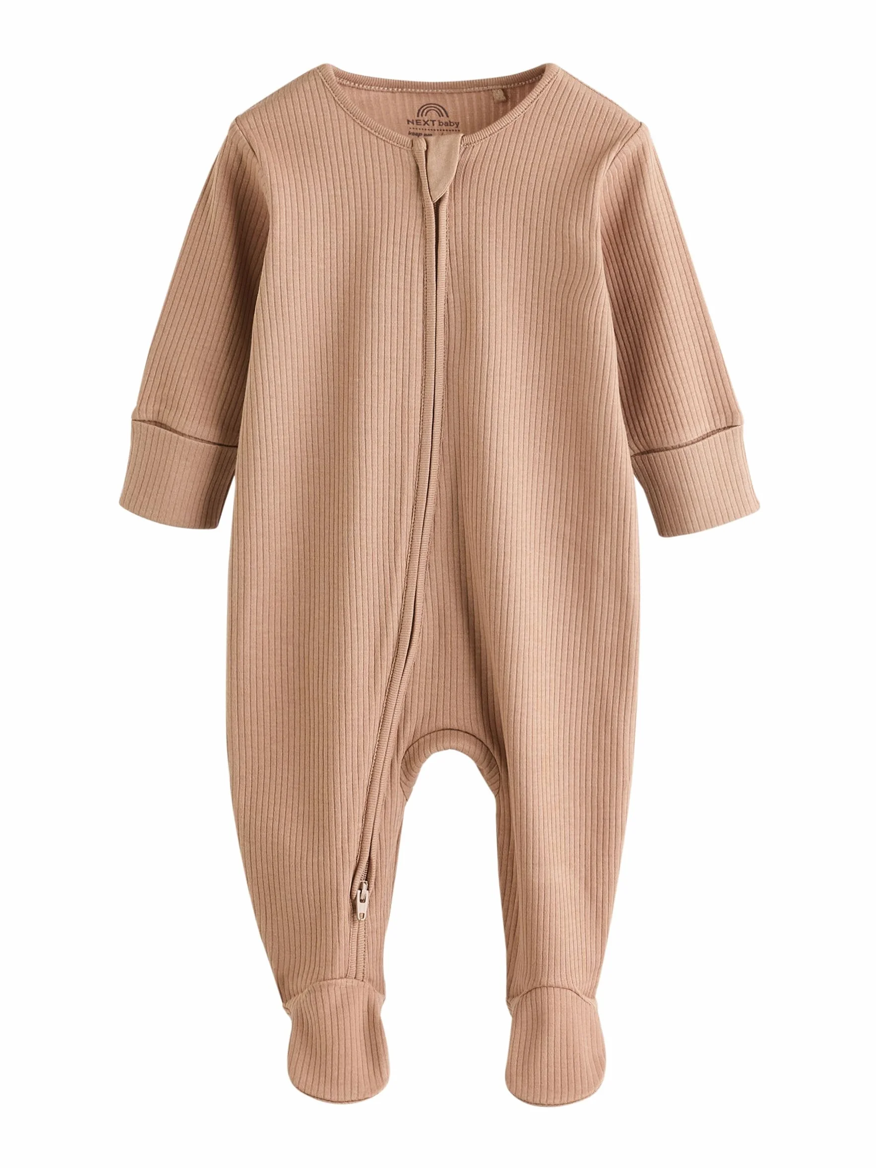 NEXT Baby Babystrampler Zwei-Wege-Reißverschluss, 3er-Pack