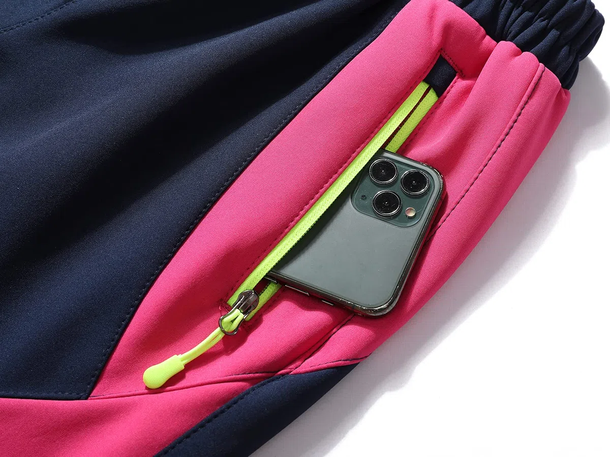 Kinder Softshellhose Skihose Warm Gefüttert Thermohose Winter Wasserdicht Winddicht Schneehose Jungen Mädchen Wanderhose