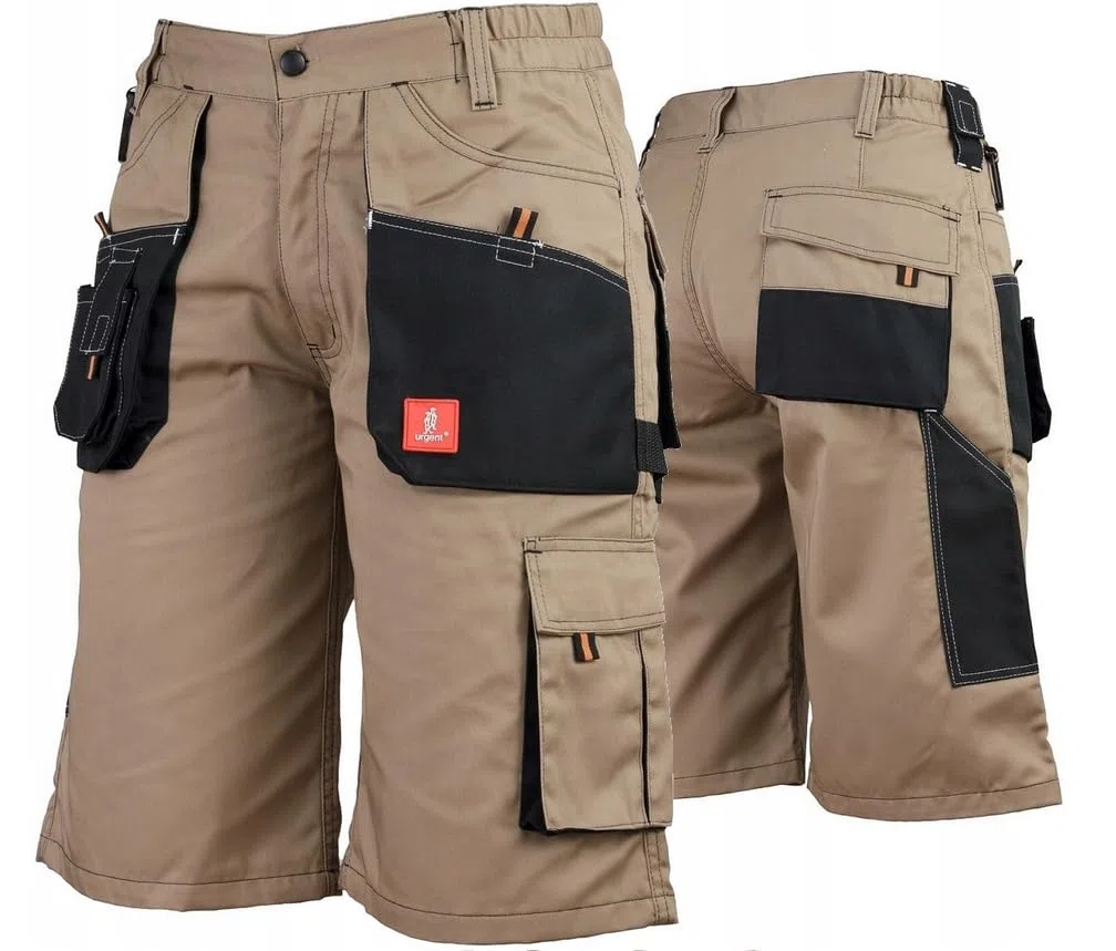 Urgent Berfus Kurz Hose Arbeitshose Sommer Khaki C 44-62