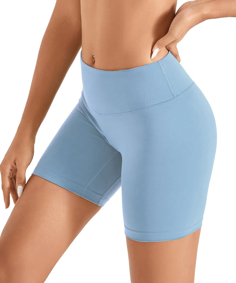 TomTiger Damen-Yogashorts mit Bauchkontrolle, hoher Bund, Biker-Shorts für Sport und Workout, figurformende Shorts mit Push-up-Effekt