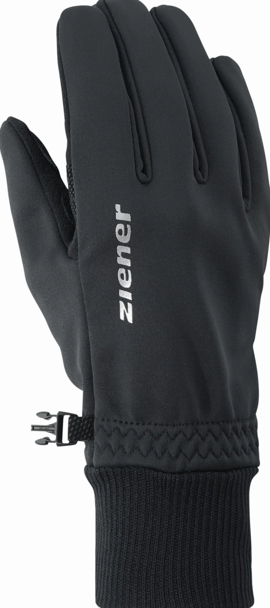 Ziener Erwachsene IDEALIST GWS Freizeit-/Funktions-/Outdoor-Handschuhe | atmungsaktiv, winddicht, Soft-Shell, schwarz