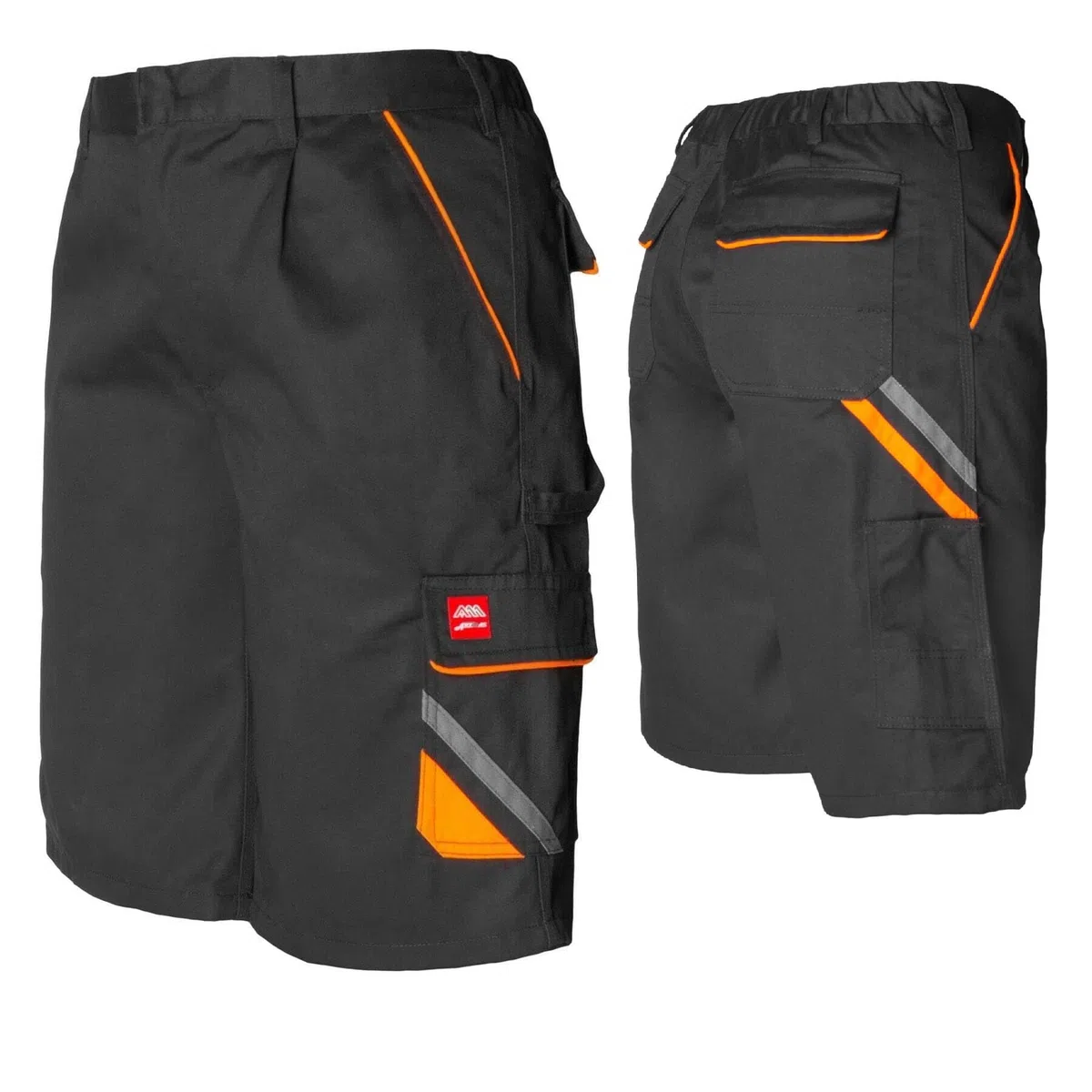 Art.Master Arbeitsshorts mit 6 Taschen und Stretchbund - Arbeitskleidung Männer robuste Kurze Hose Herren - Berufskleidung für Handwerk BAU Garten Industrie Lager Montage Azubis Hobby Kfz Werkstatt