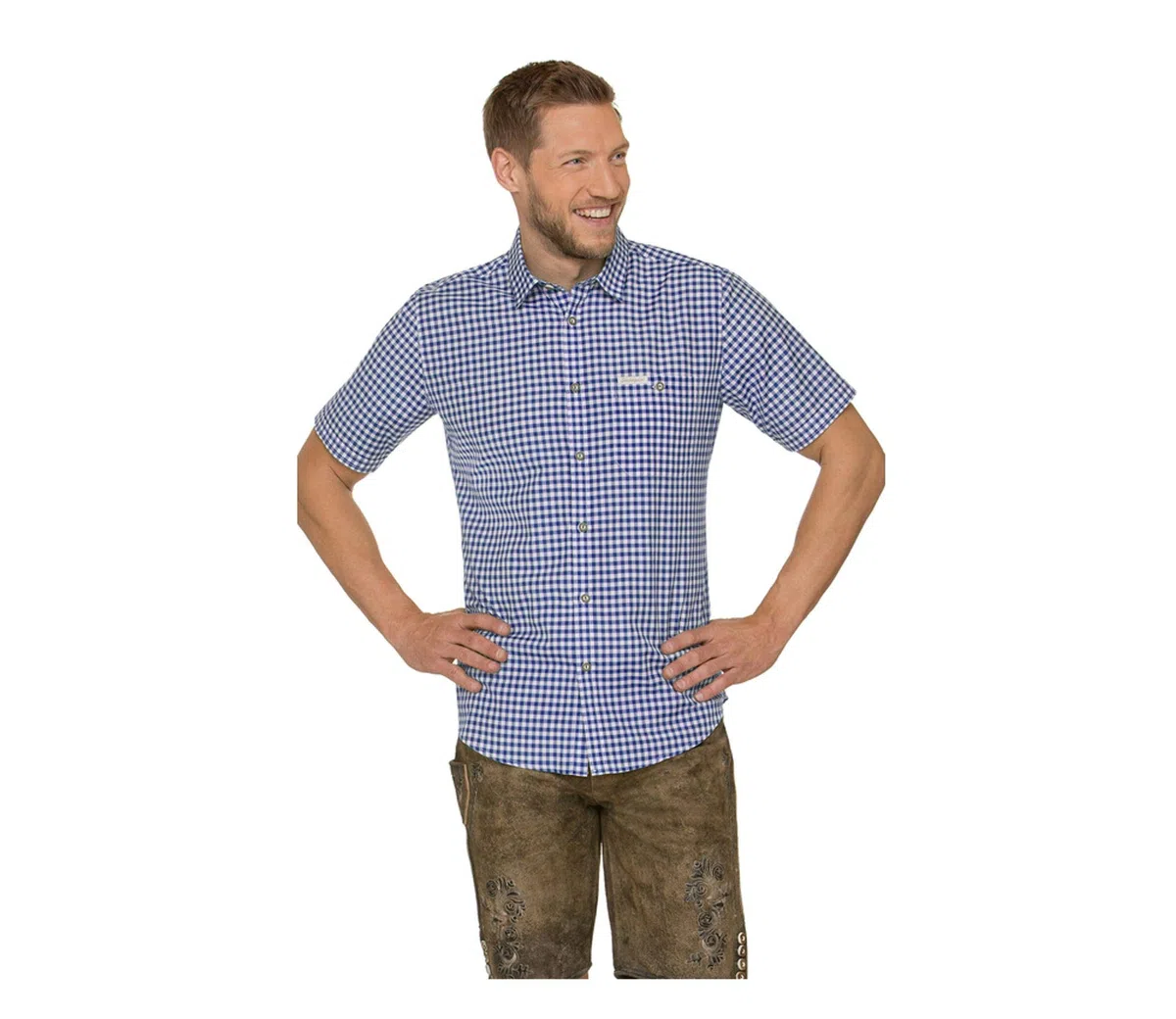 Stockerpoint Herren Renko3 Trachtenhemd (1er Pack)