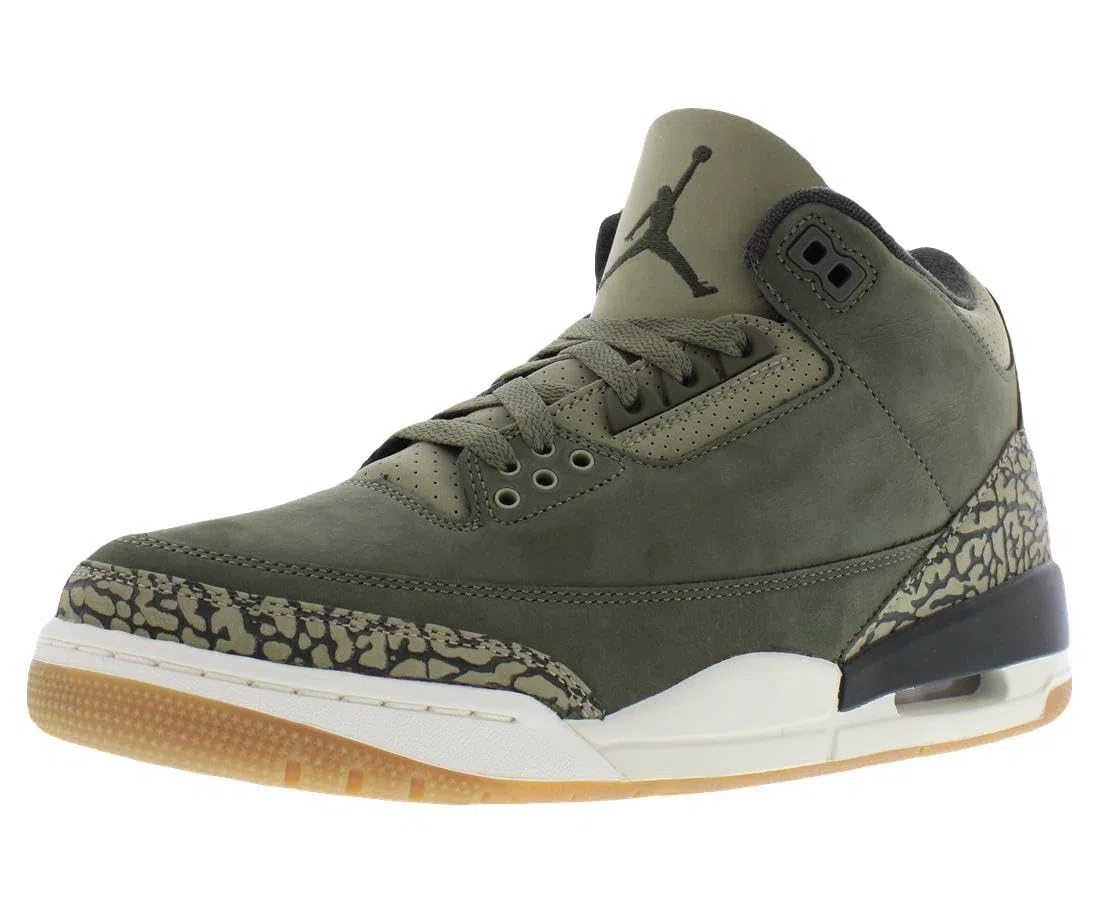 Jordan Air 3 Retro 'Medium Olive' (Olivgrün)