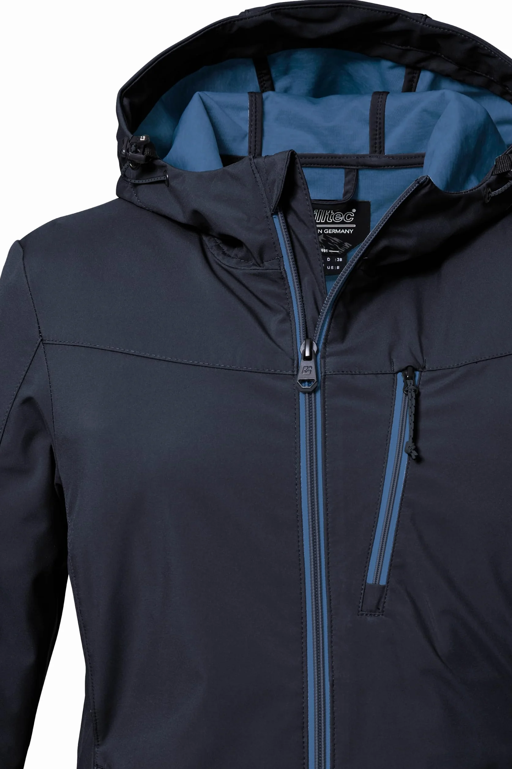 Killtec Damen Kos 89 Wmn Sftshll Jckt Softshelljacke/Outdoorjacke mit Kapuze