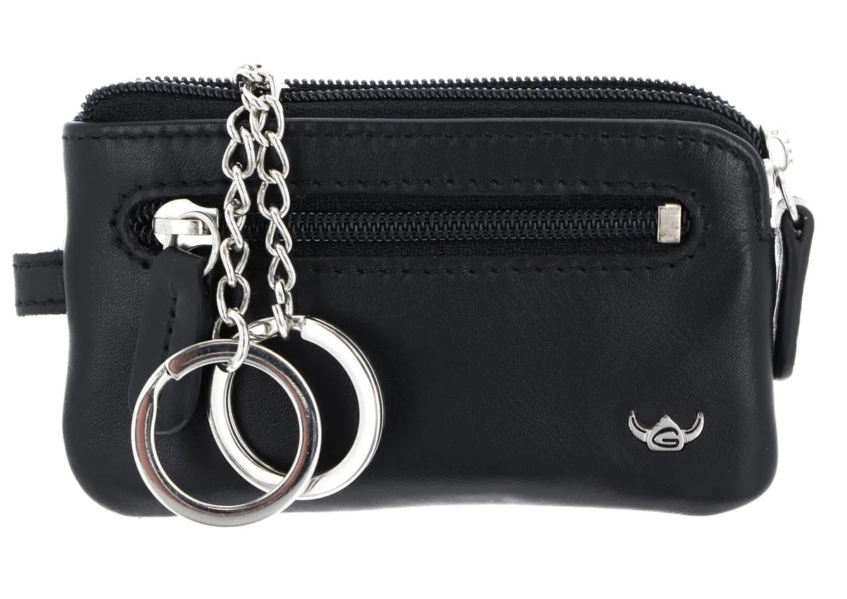 Golden Head Polo Zipped Key Case