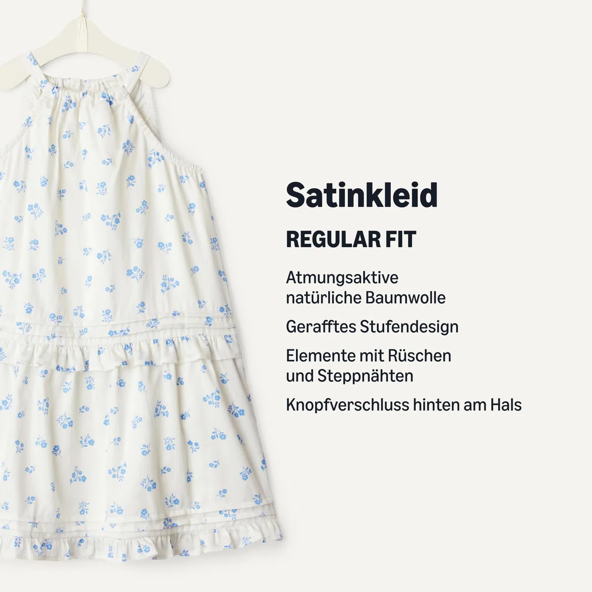 Amazon Essentials x Sofia Grainge Mommy & Me Kleider aus Baumwollsatin