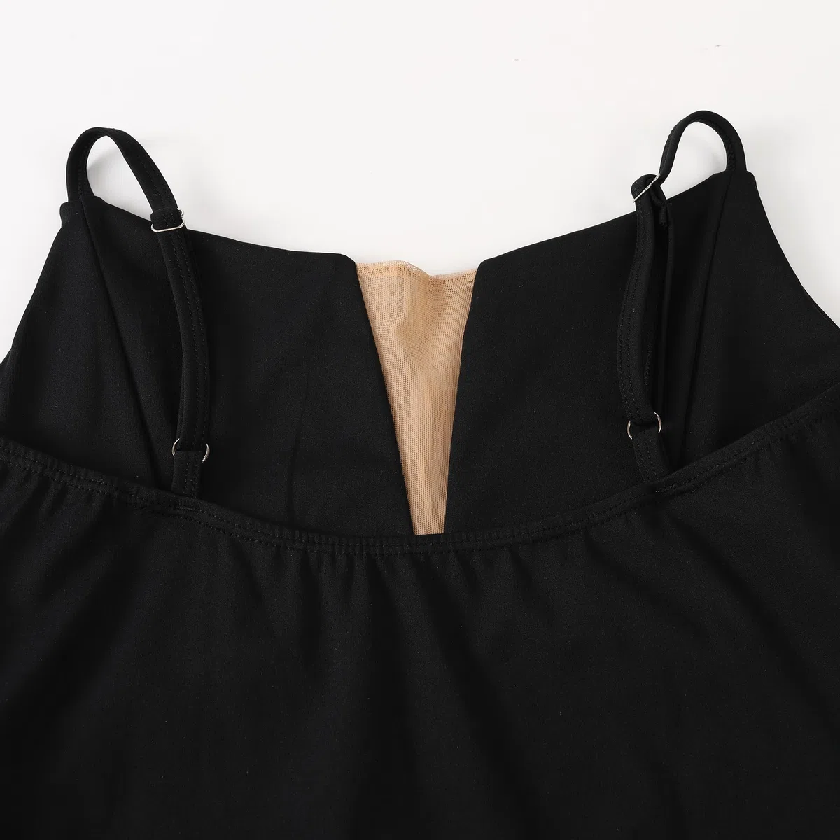 Ballett Trikot Damen Ärmellos Rückenfrei Tanztrikot Damen Tanzbody mit V-Ausschnitt
