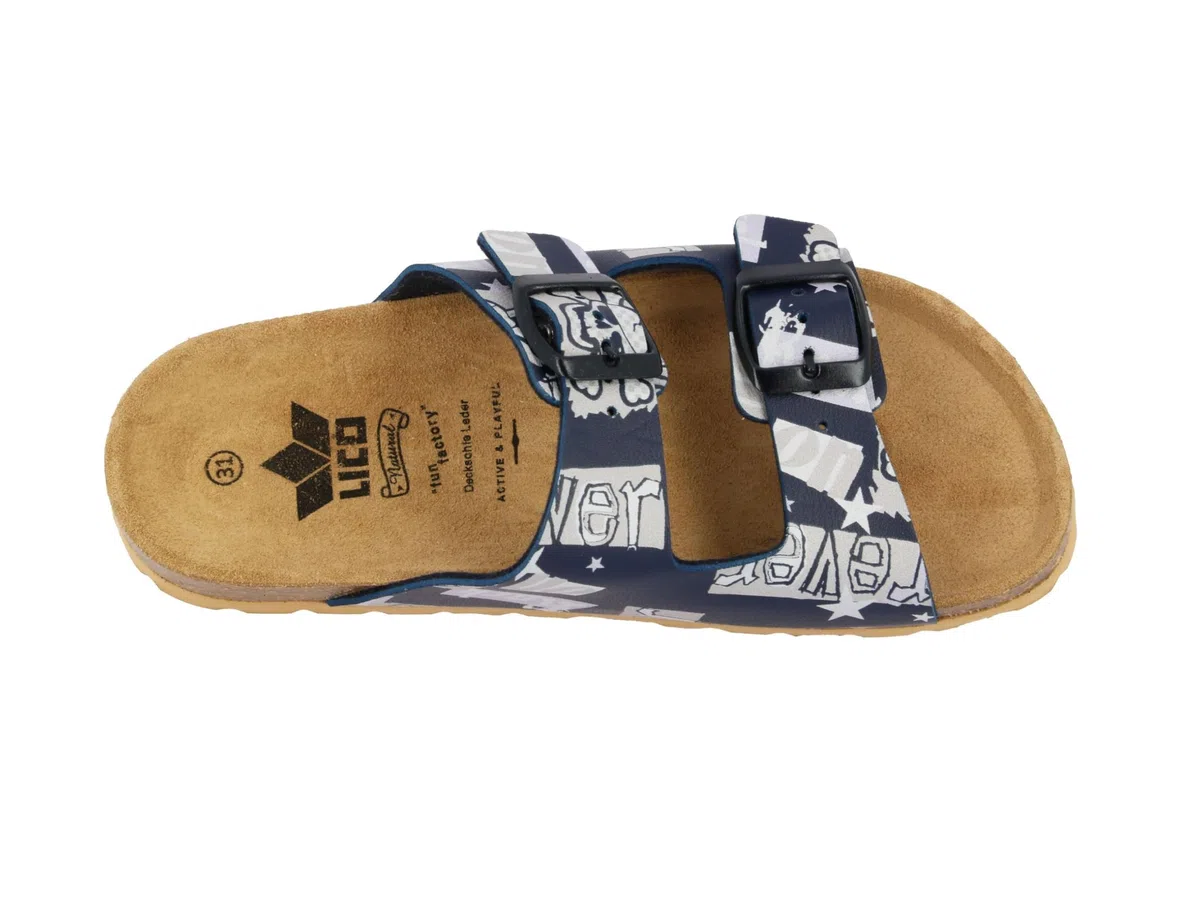 Lico Unisex Kinder Bioline Rocky Pantoletten
