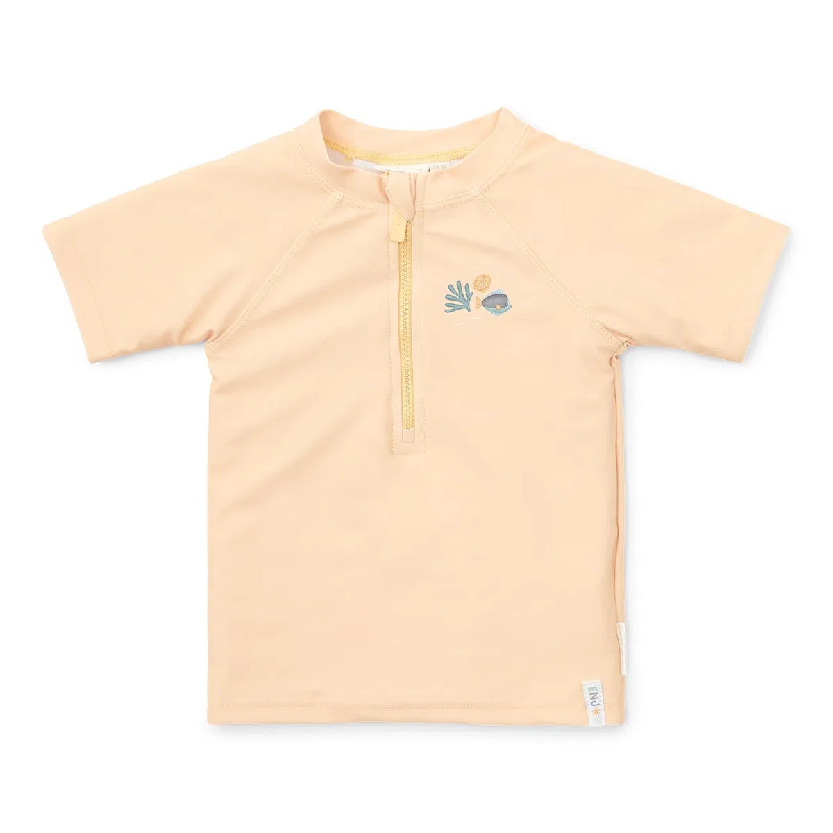 Little Dutch CL24048044 Schwimmshirt mit UV-Schutz (UPF 50+) Kurzarm - Honey Yellow gelb (Gr. 86/92)