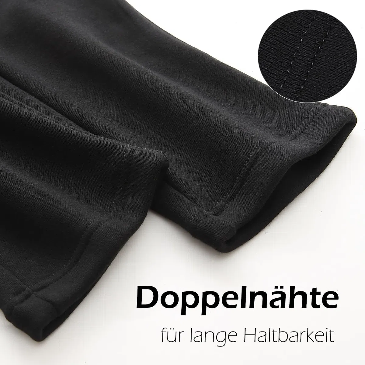 Gefütterte Thermounterhose aus Baumwolle - Extra Warme Herren Thermo Unterhosen - Lange Winter Skiunterwäsche mit Fleece
