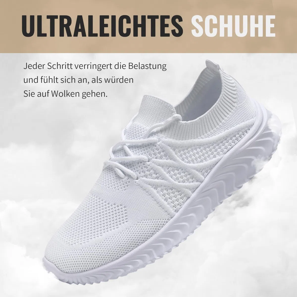 Sportschuhe Damen Sneaker Leicht Hallenschuhe Turnschuhe Bequem Laufschuhe Slip-On Tennisschuhe Running Schuhe Damen Outdoor