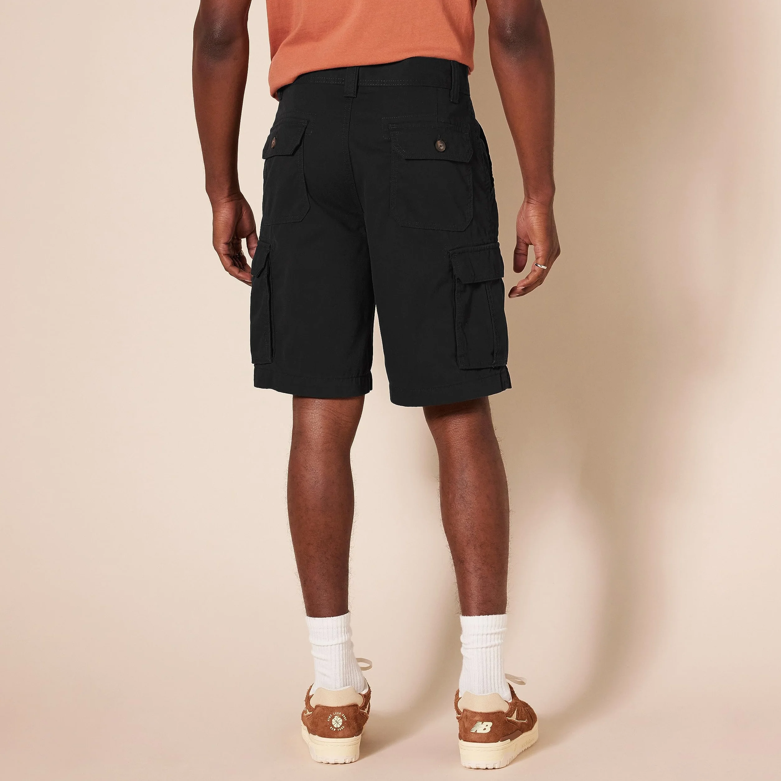 Amazon Essentials Herren 25cm Cargo-Shorts in klassischer Passform (erhältlich in Big & Tall)