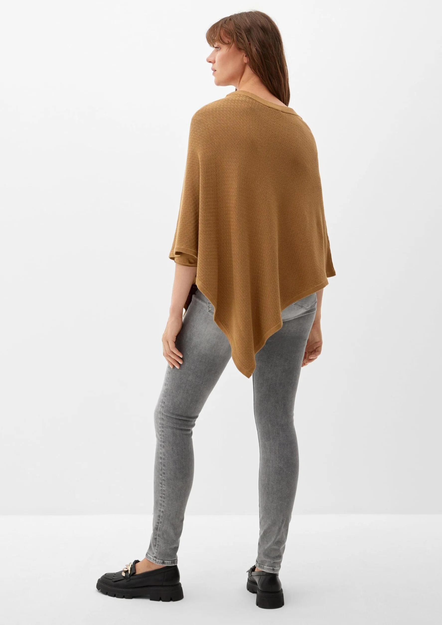 s.Oliver Poncho aus Baumwollmix