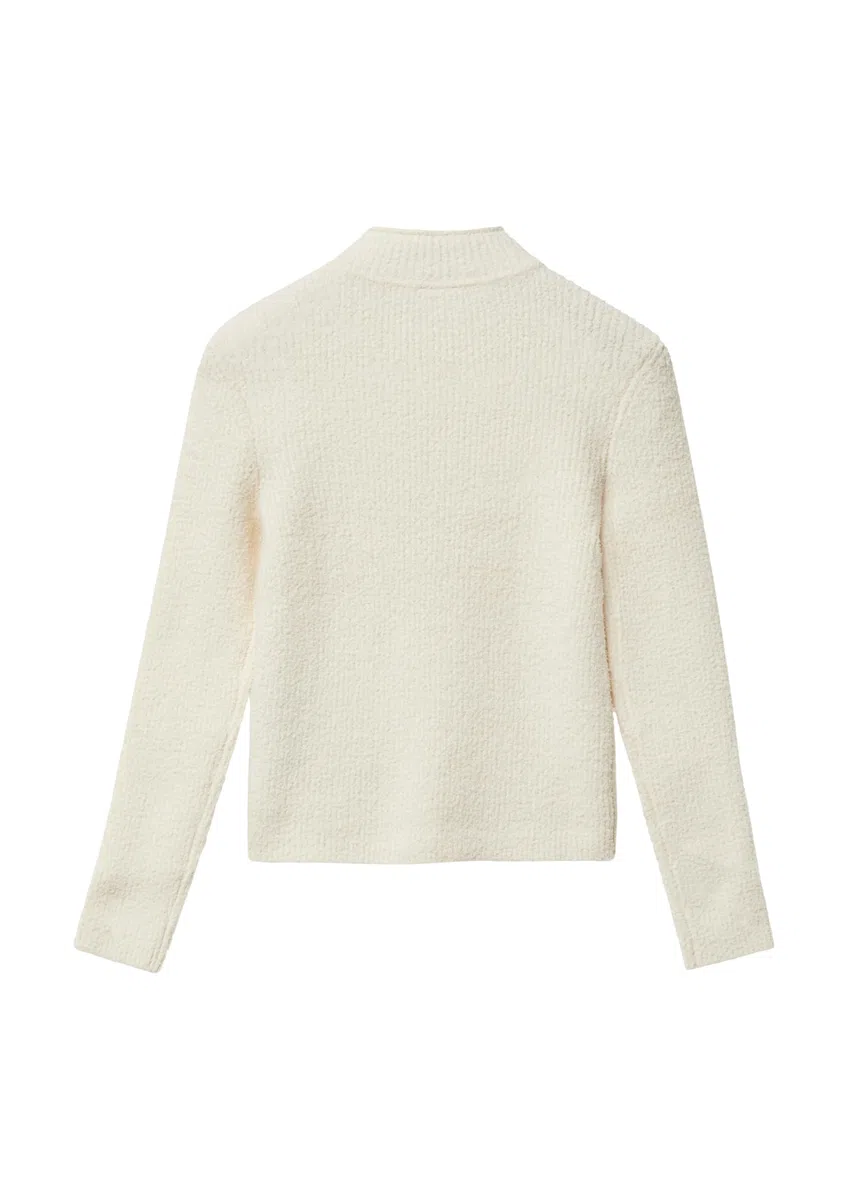 s.Oliver Strickpullover im Slim Fit mit Stehkragen
