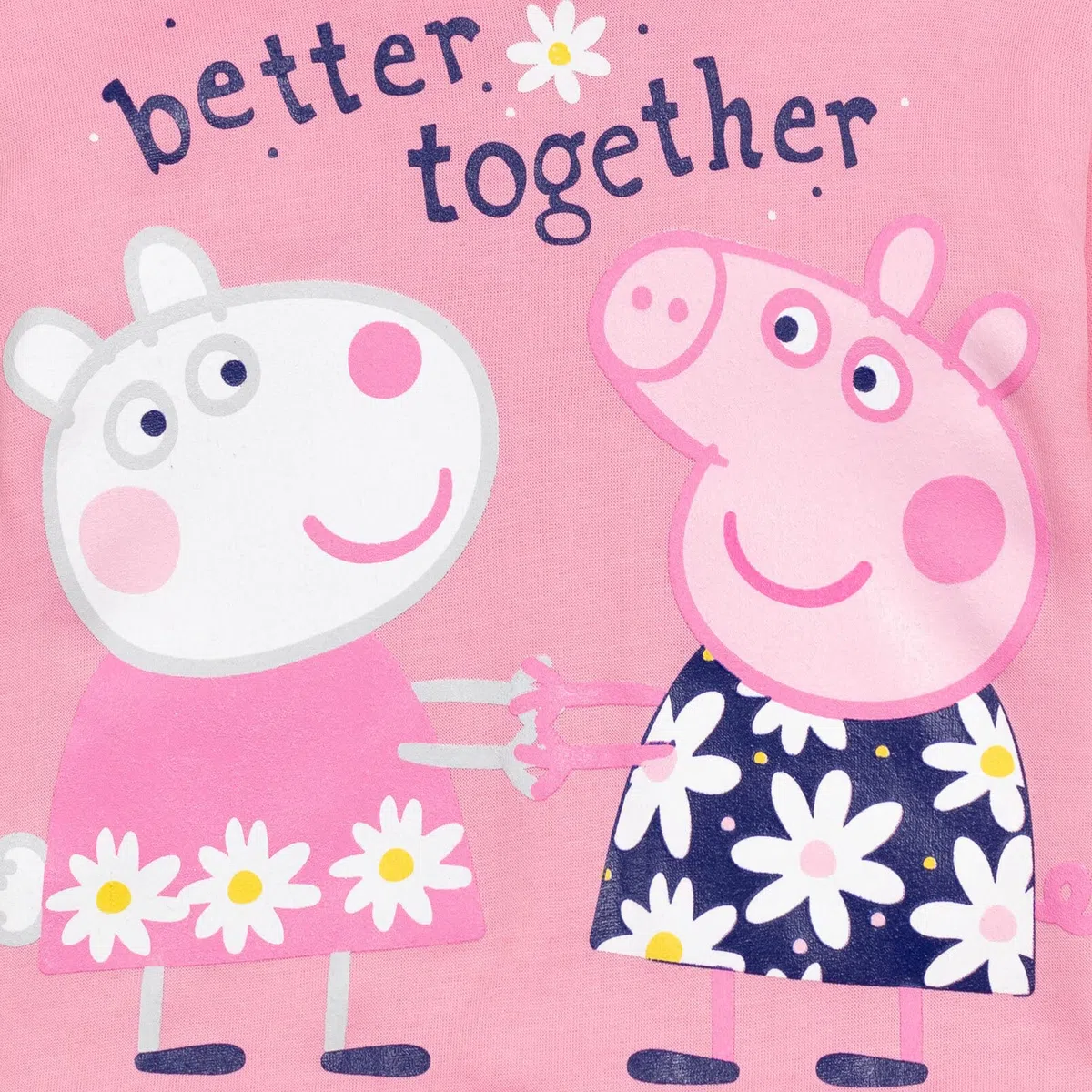 Peppa Pig Mädchen-Pullover, Fleece-Hoodie und Leggings, Outfit-Set für Kleinkinder bis große Kinder