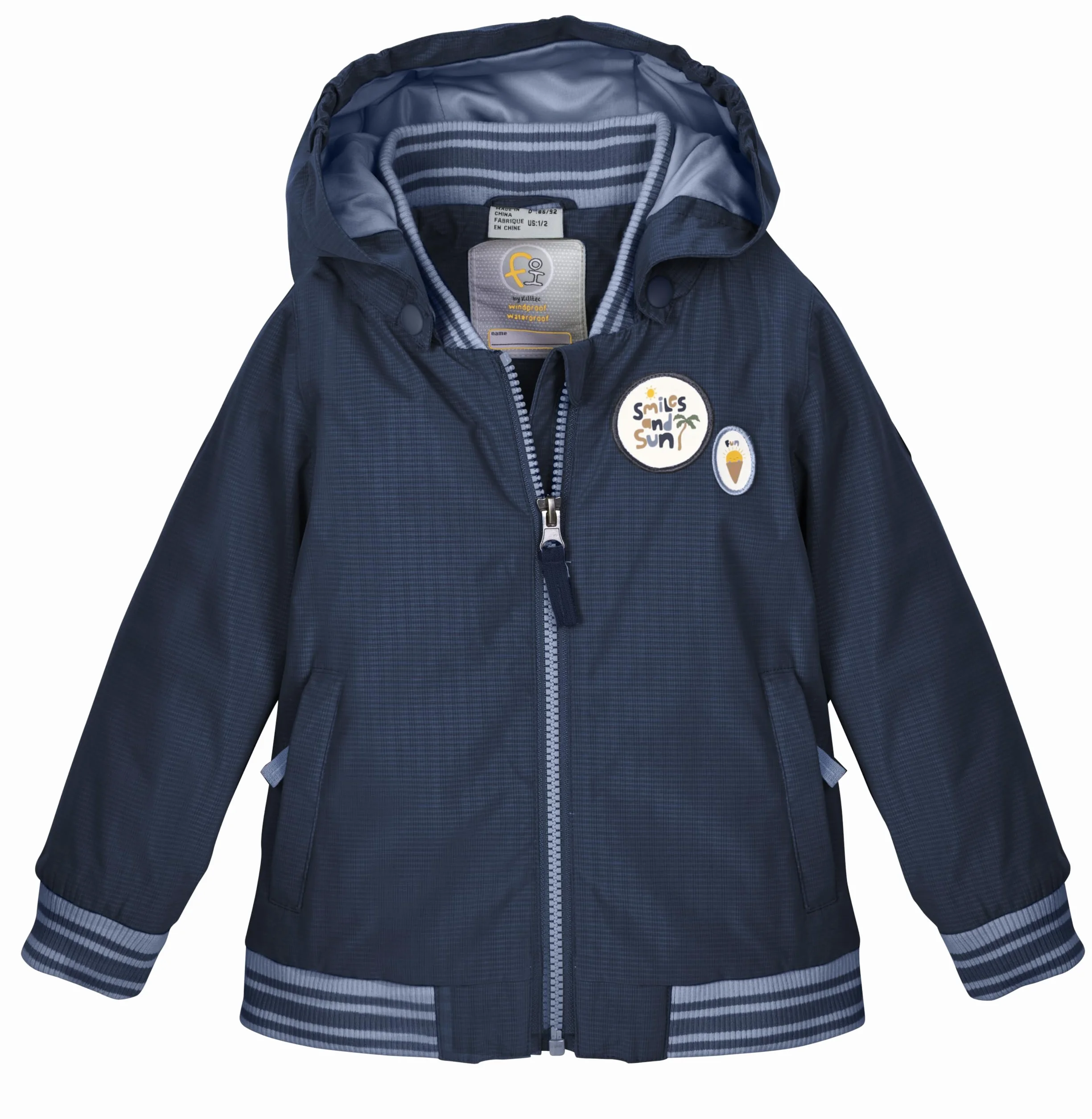 first instinct by killtec Unisex Baby Fios 9 Mns Jckt Funktionsjacke mit Kapuze