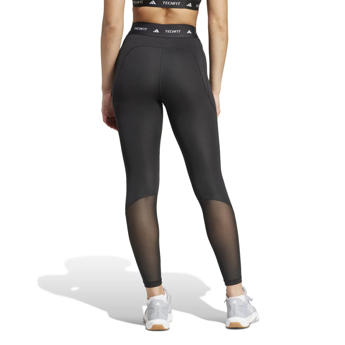 Adidas Damen Techfit Stash Pocket Full Length Leggings