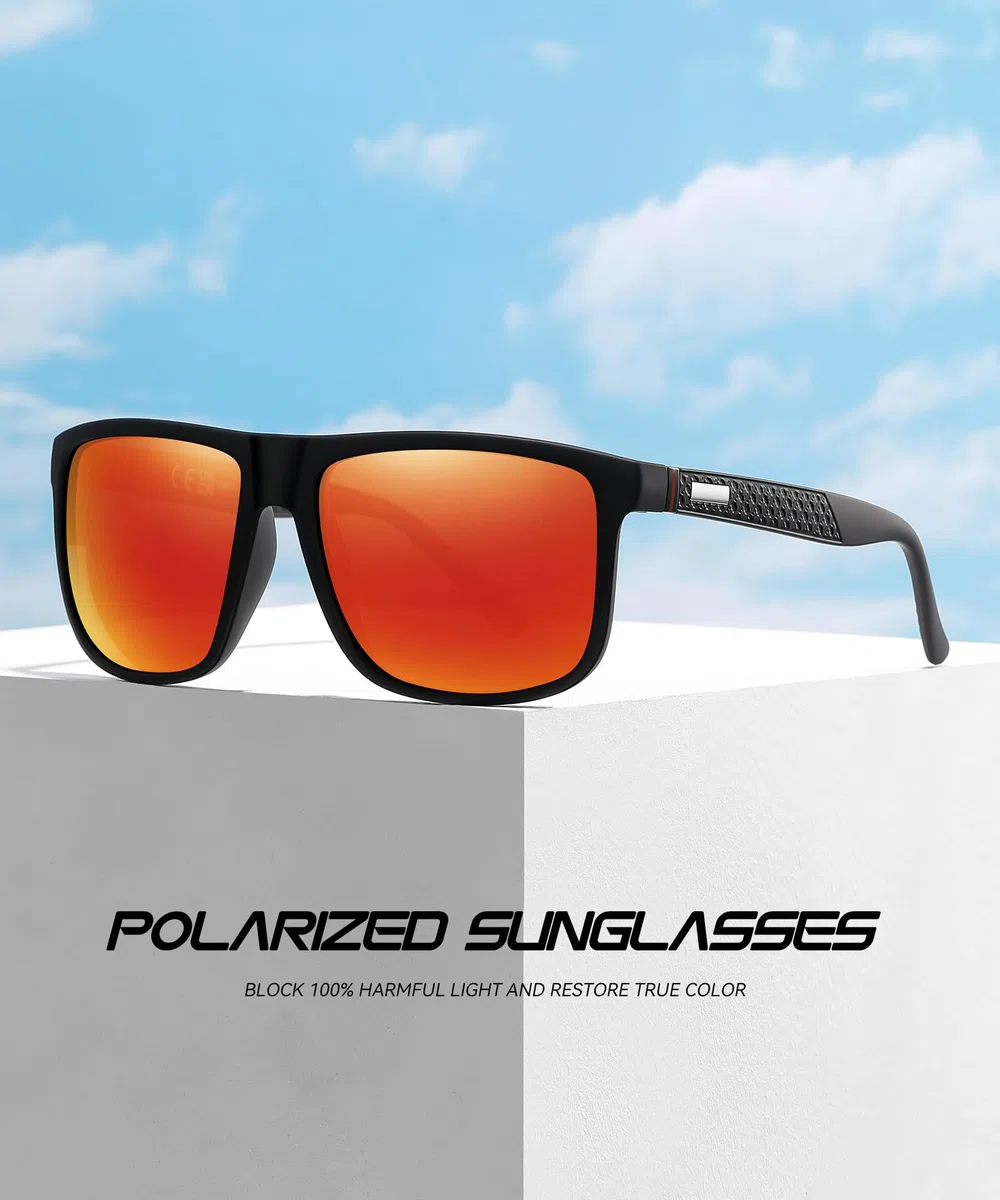 Perfectmiaoxuan Polarisierte Sonnenbrille Herren/Damen ; Vintage/Klassisch/Elegant Brillengestell; HD-Pilotobjektive; Golf/Fahren/Angeln/Reisebrille/Outdoor-Sportarten Mode Sonnenbrille