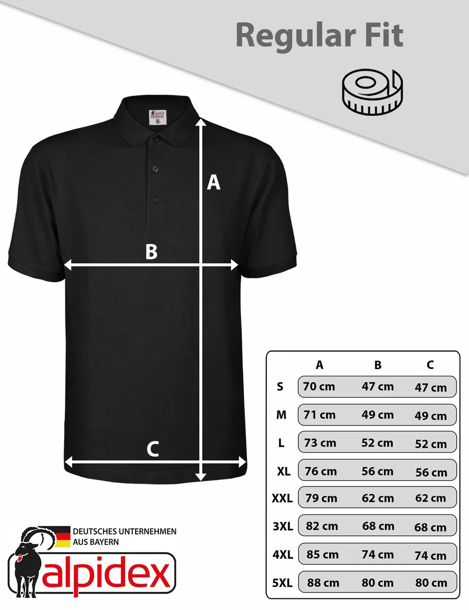 ALPIDEX Herren Polo Shirts 3er Set 100% Baumwolle Poloshirt Männer T-Shirt Kurzarm Shirt Einfarbig Casual Polohemd S M L XL XXL 3XL 4XL 5XL