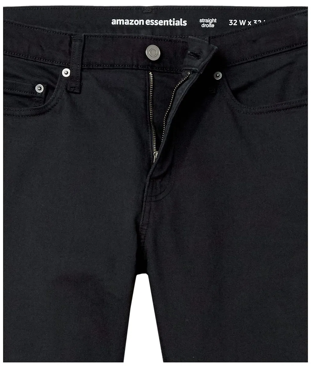 Amazon Essentials Herren Stretchjeans, Gerade Geschnitten - Auslauffarben